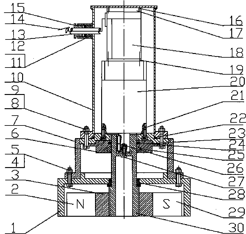 Amphibious bionic variable magnetism sucker