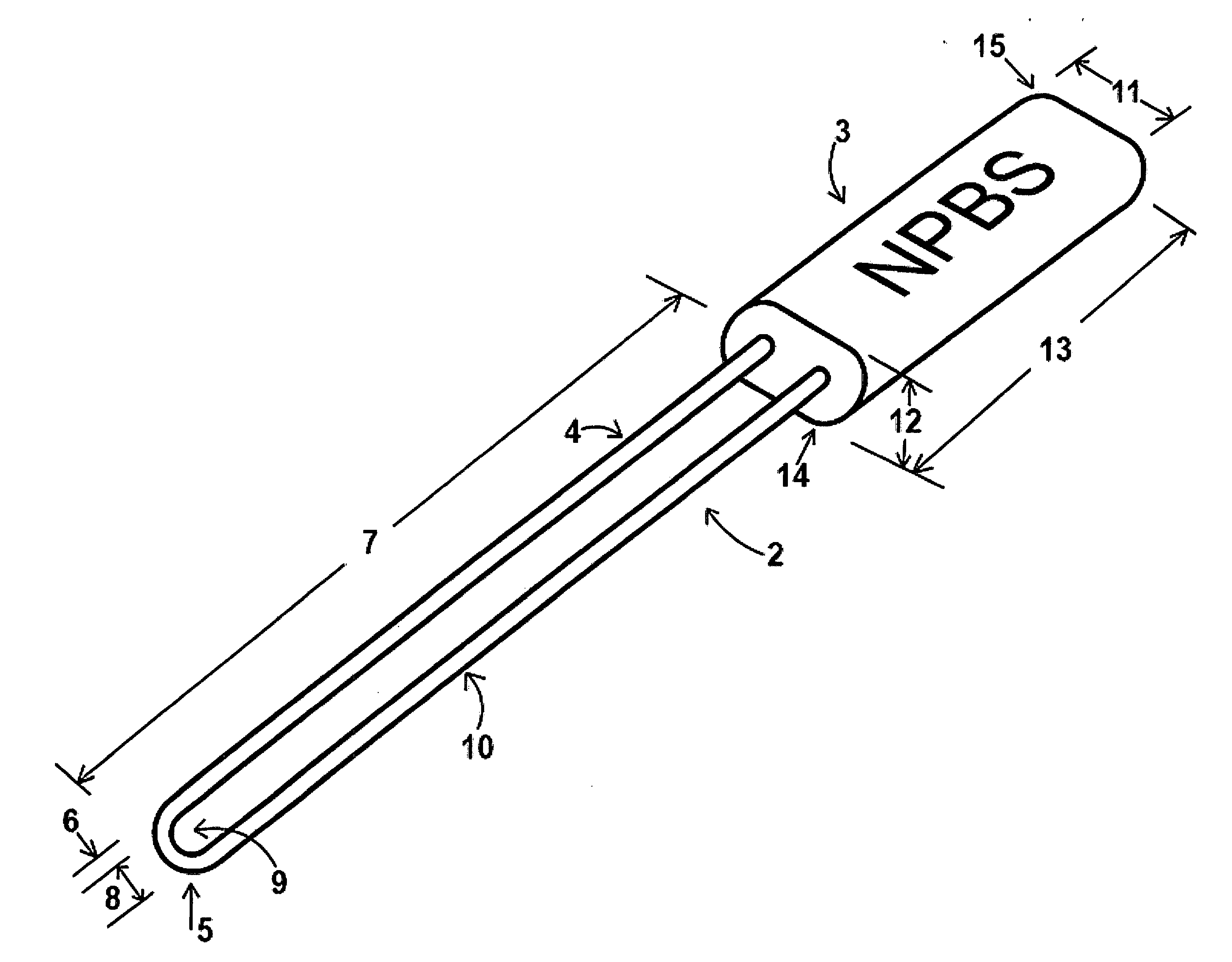 Natural peanut butter stirrer