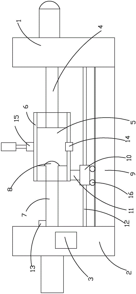 Automatic polishing machine for outer wall of cylinder