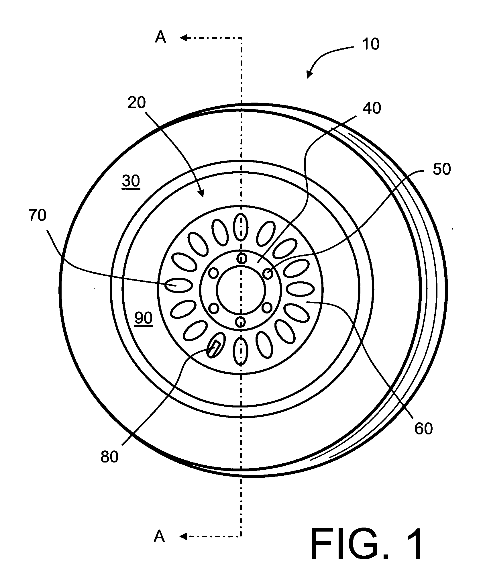 Wheel-monitoring module