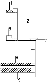 Double-layer fleece fabric cutting device