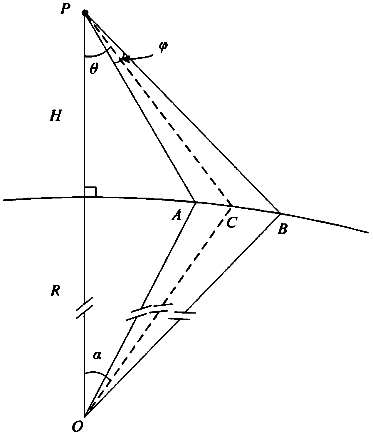 Quadrature encoding waveform determination method applied to satellite-borne high-resolution wide-width SAR