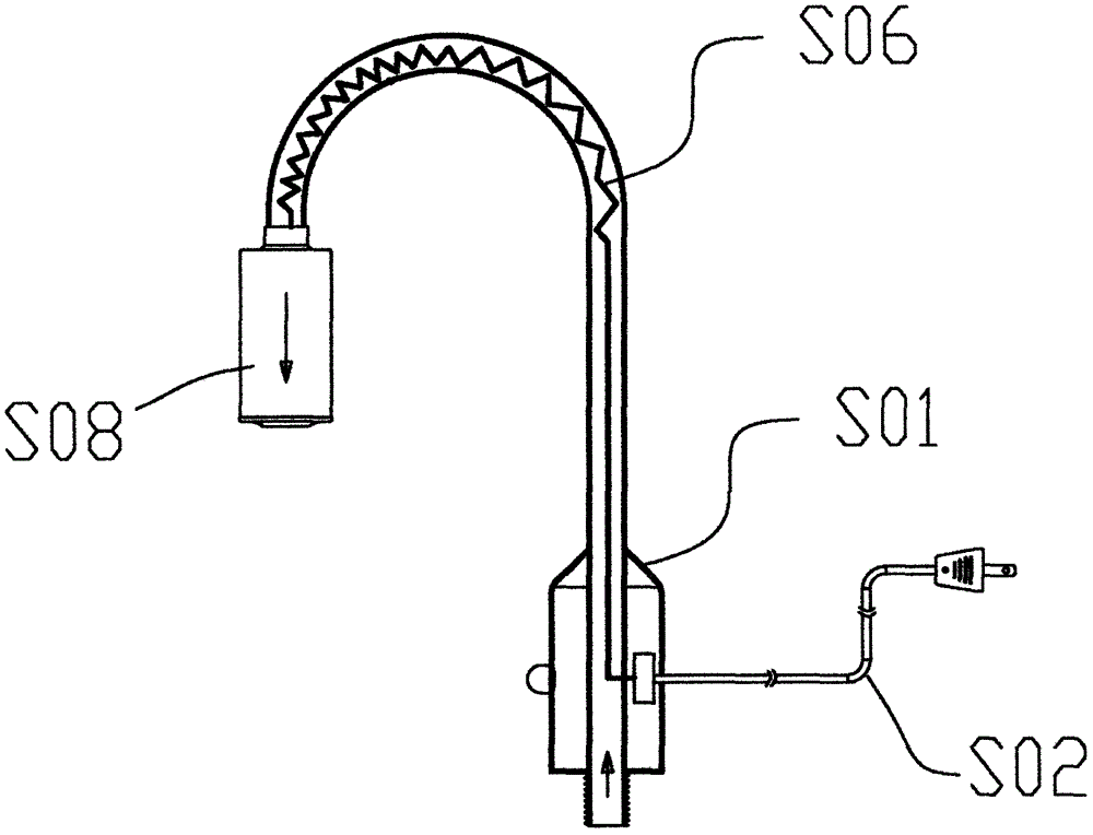 Continuous disinfection and health care preparation device of daily use and control method thereof