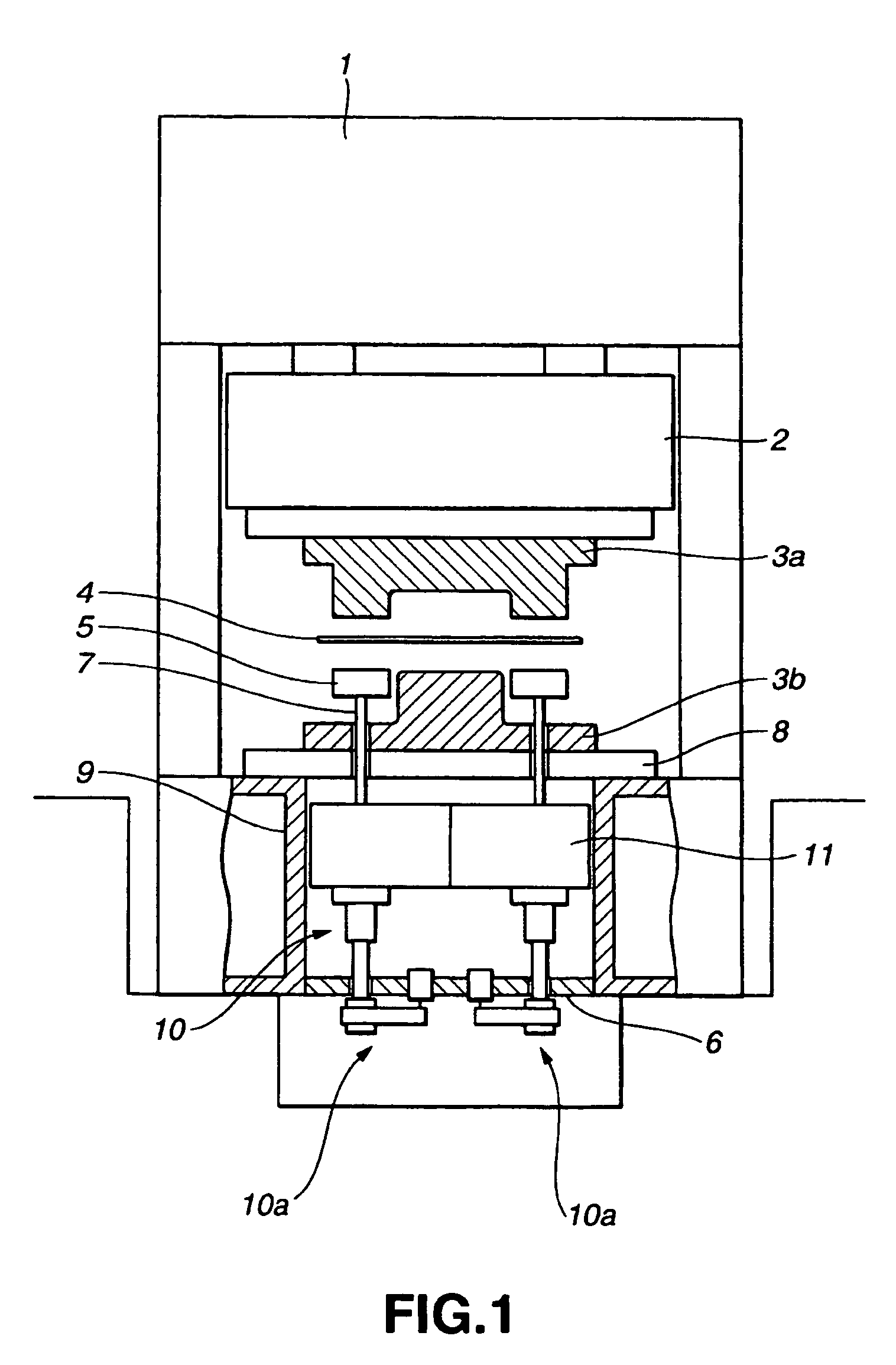 Die cushion device