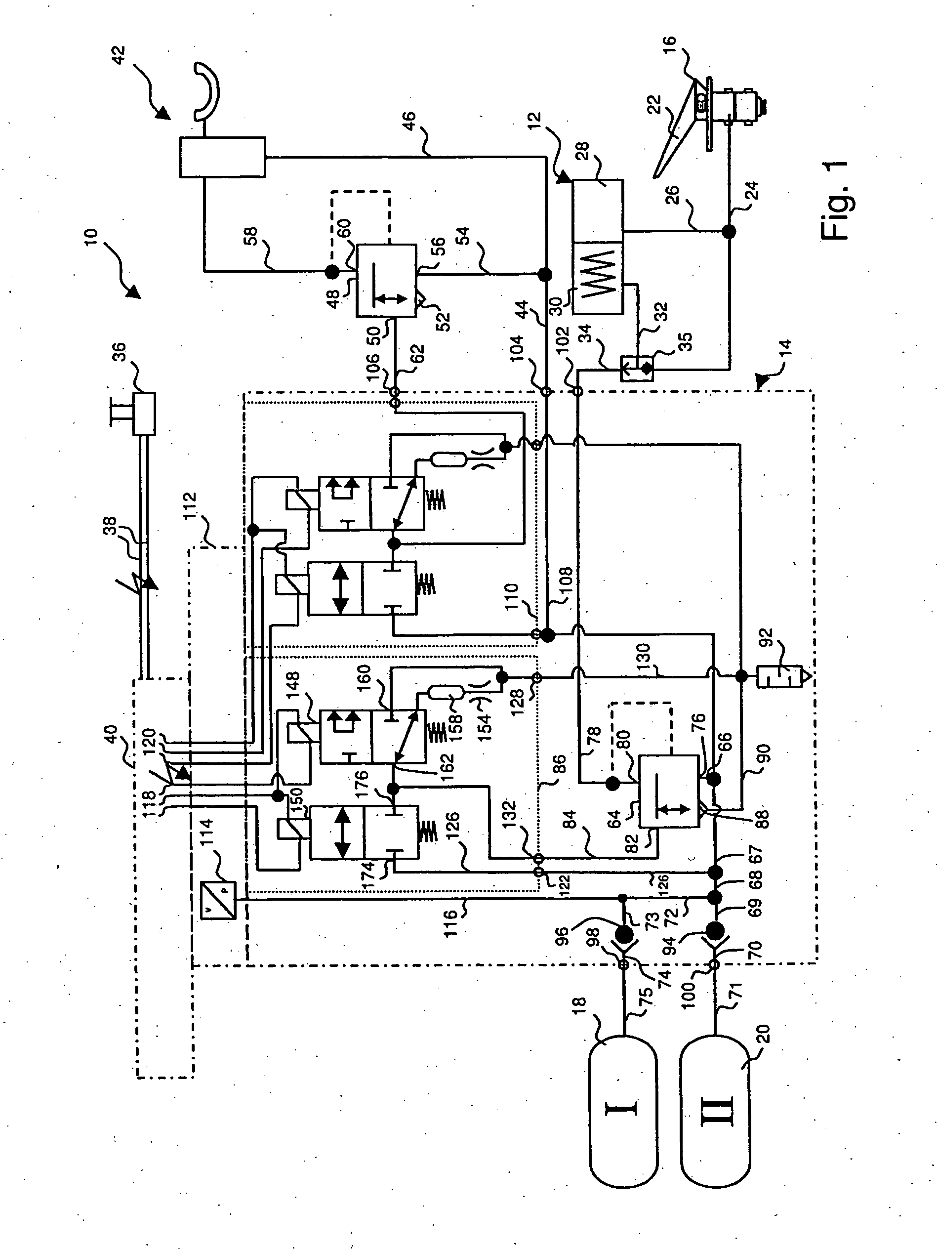 Valve unit, electro-pneumatic brake control device having a valve unit of said type for controlling a parking brake, vehicle brake system having a brake control device of said type and vehicle having a brake system of said type