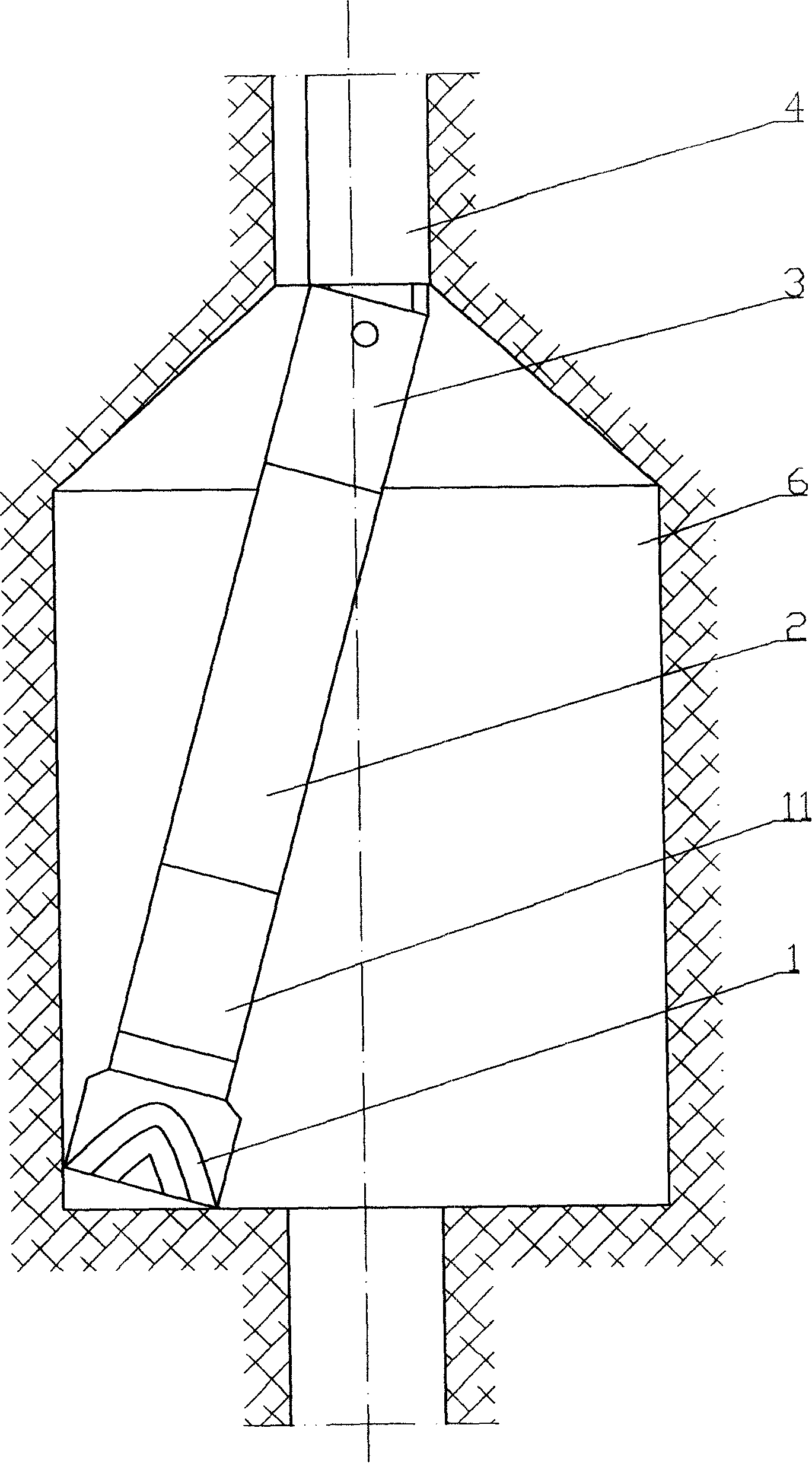 Large curvature radiation horizontal well drilling technique and device