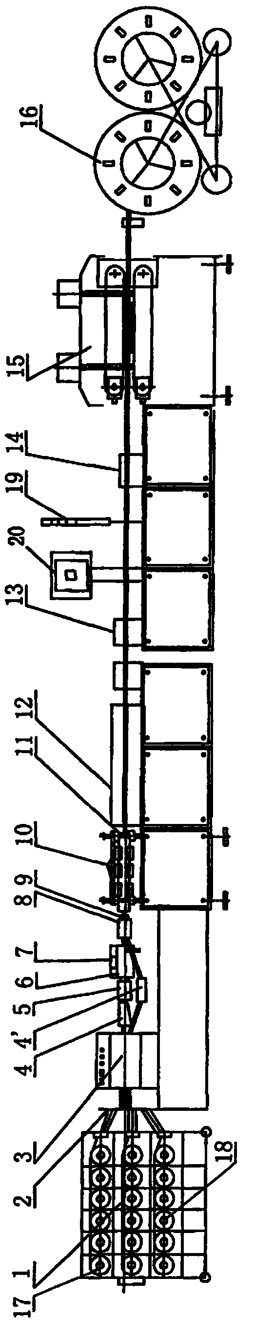 Carbon fiber compound core of power transmission circuit