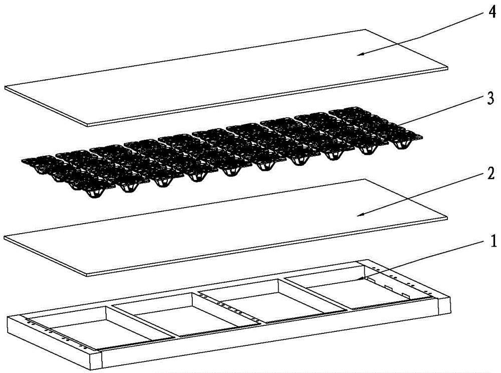 Mattress with nonmetal elastic members