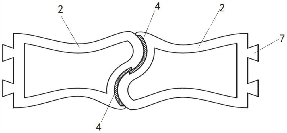 A car door sealing structure and optimization design method