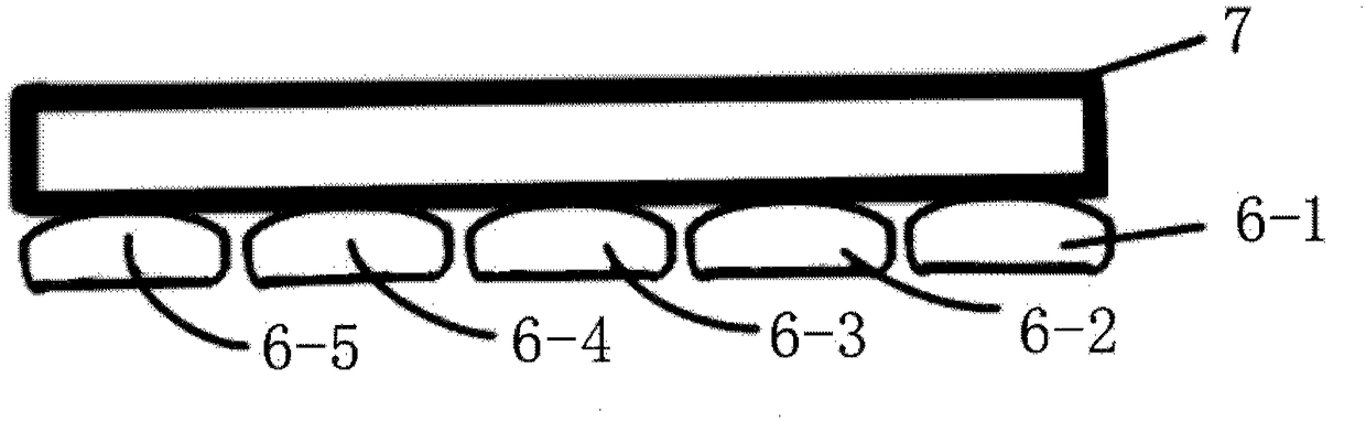 Pulse wave sensor, sensor array, and pulse wave measuring device adopting the same