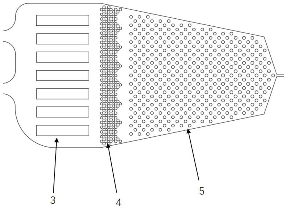 Independent multichannel immunofluorescence microfluidic chip and immunofluorescence detection method