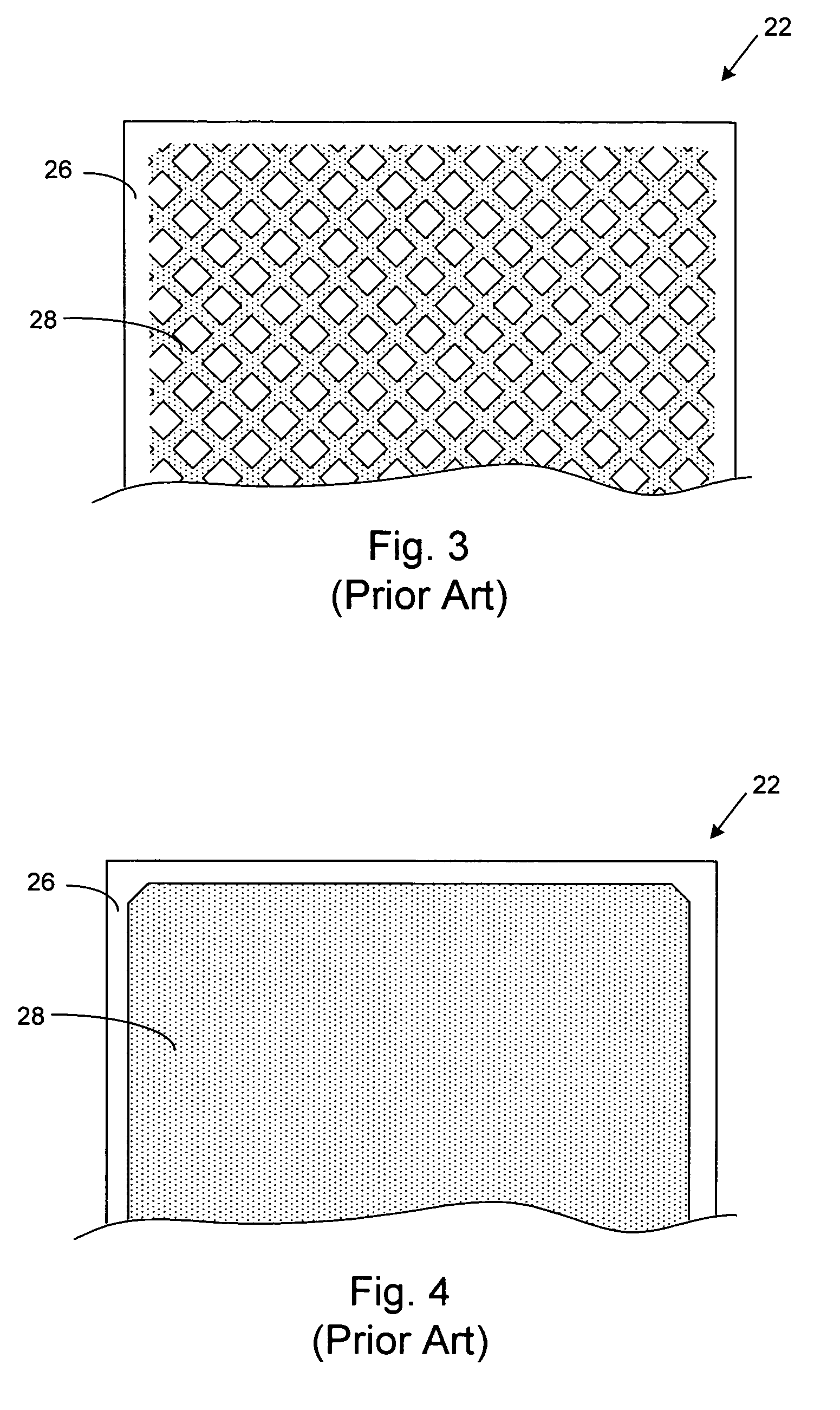 Rigid wave pattern design on chip carrier substrate and printed circuit board for semiconductor and electronic sub-system packaging