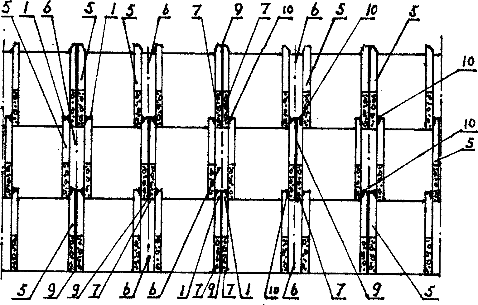 Multifunctional chained block