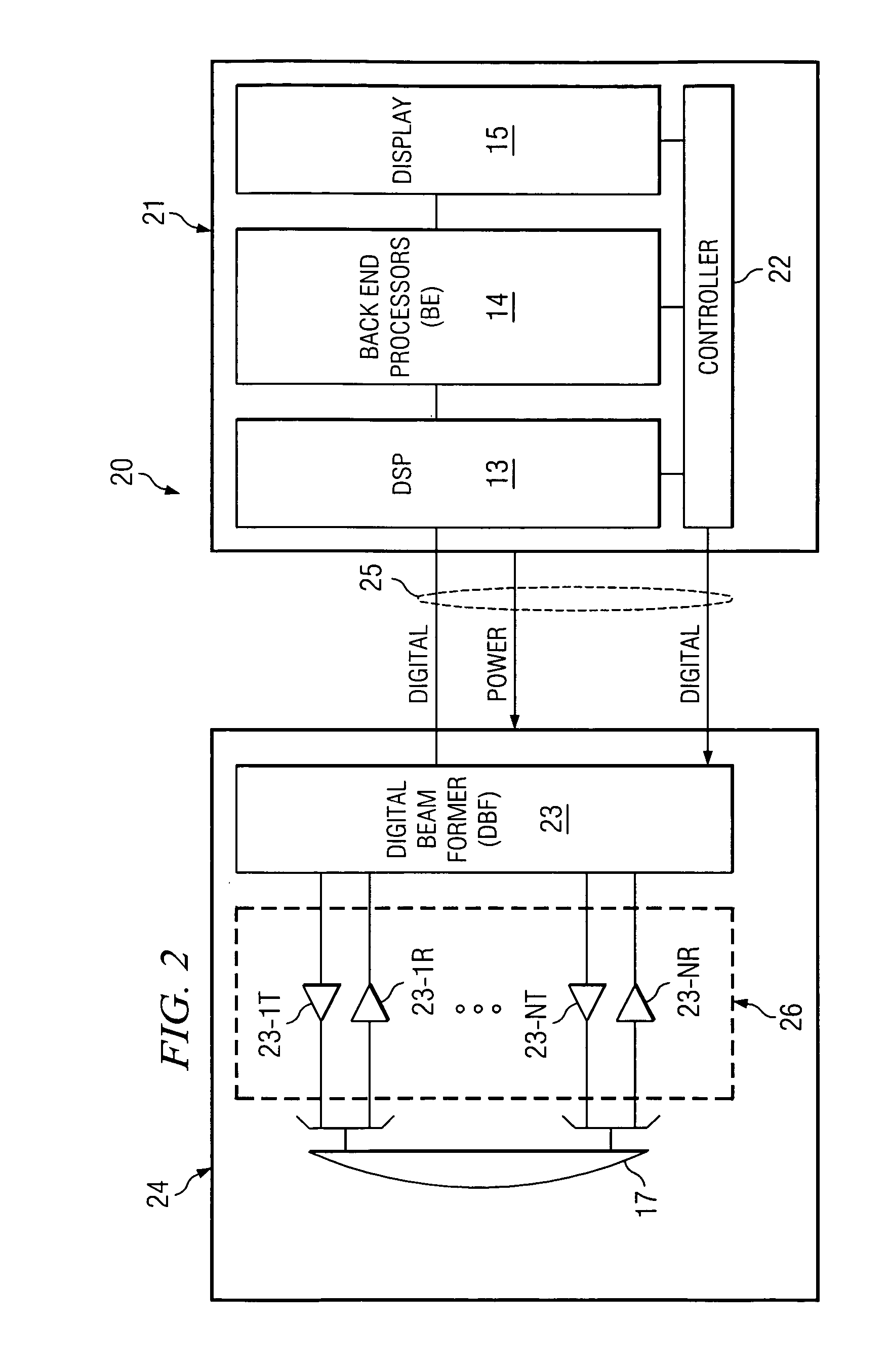 Ultrasonic transducer having a thin wire interface