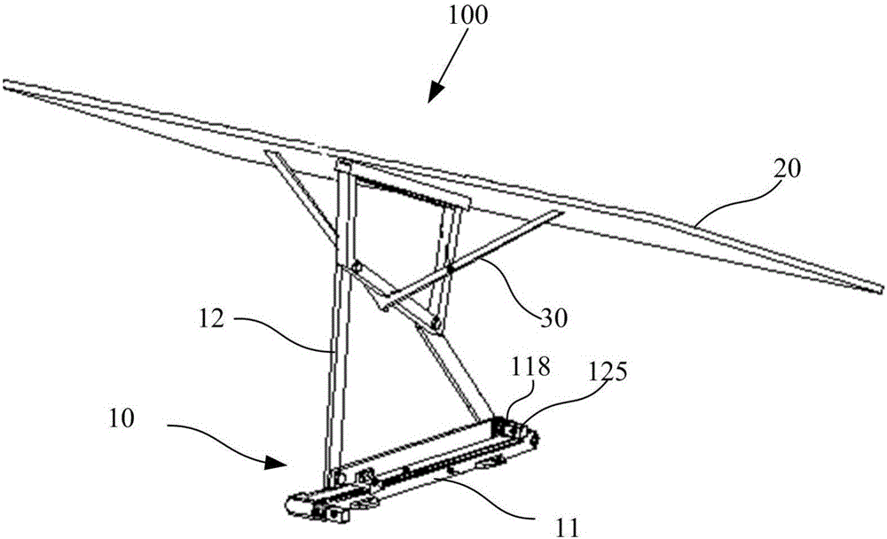 Movable and stretchable device and movable stretchable solar panel