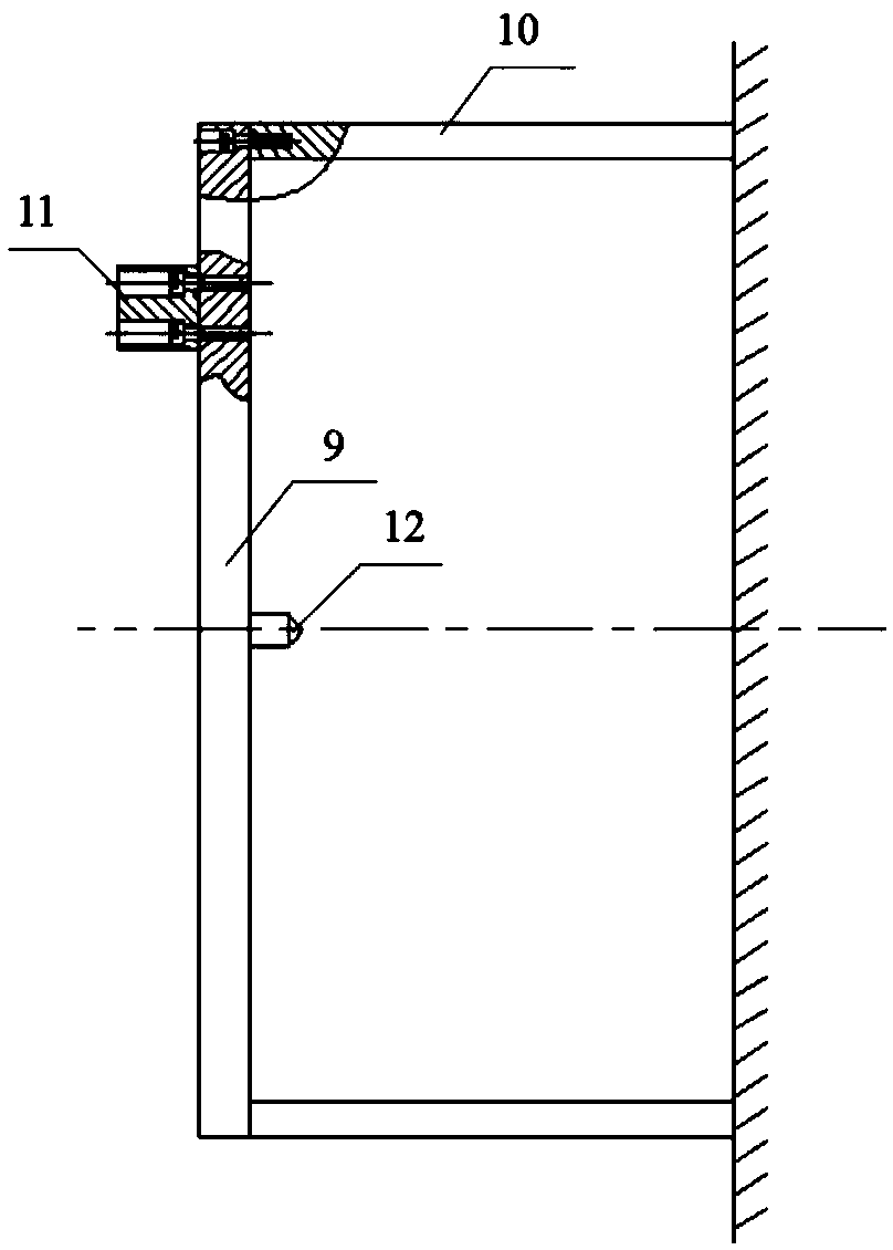 Impact response spectrum testing device and testing method based on elastic stress wave loading