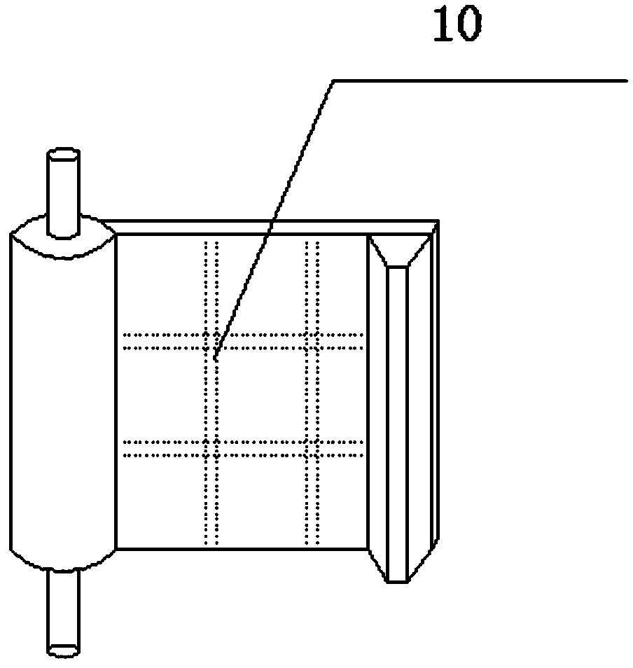 Ship lock combined with vertical crack type fishway and using method thereof