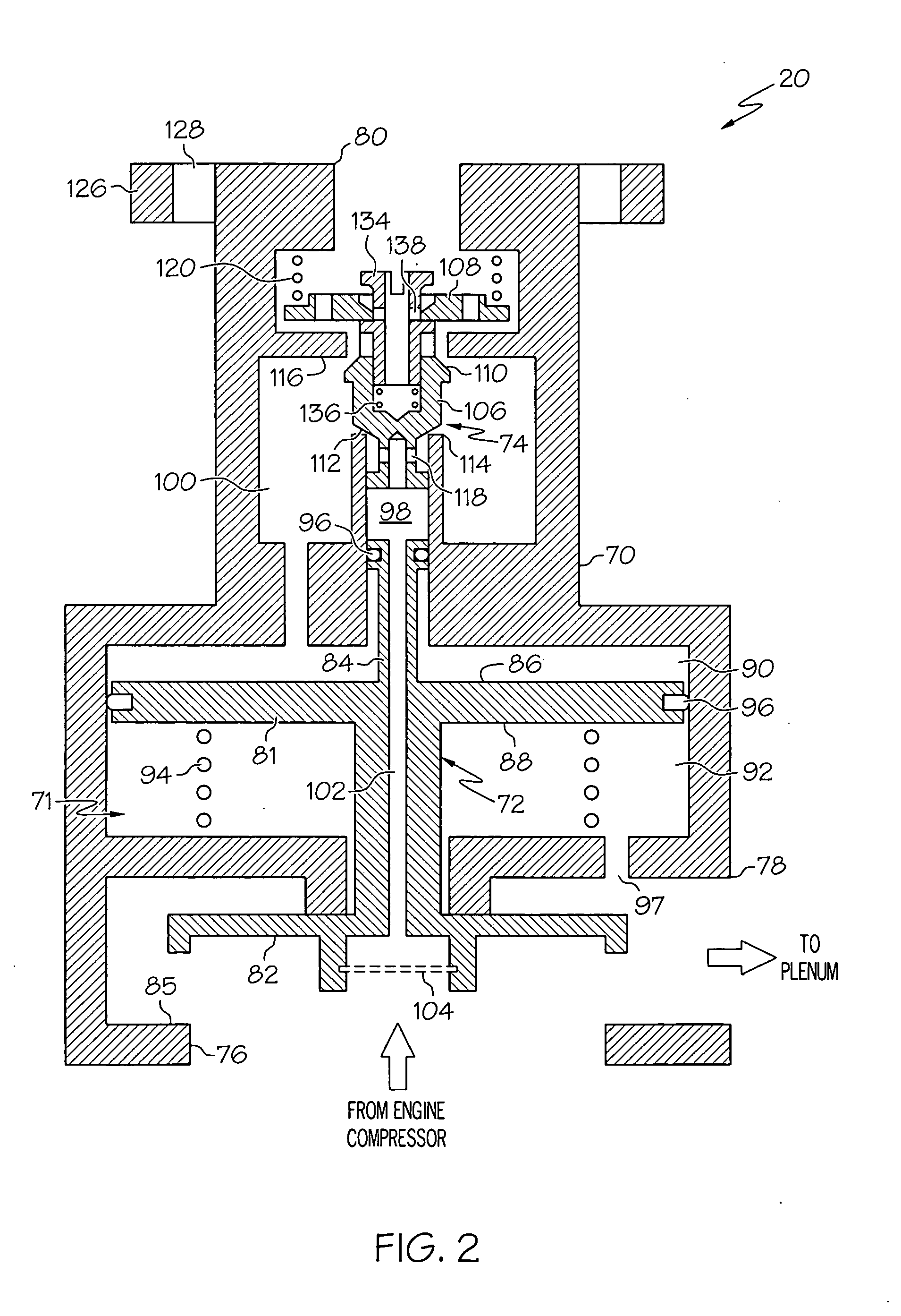 Bi-modal bleed valve assembly for gas turbine engine