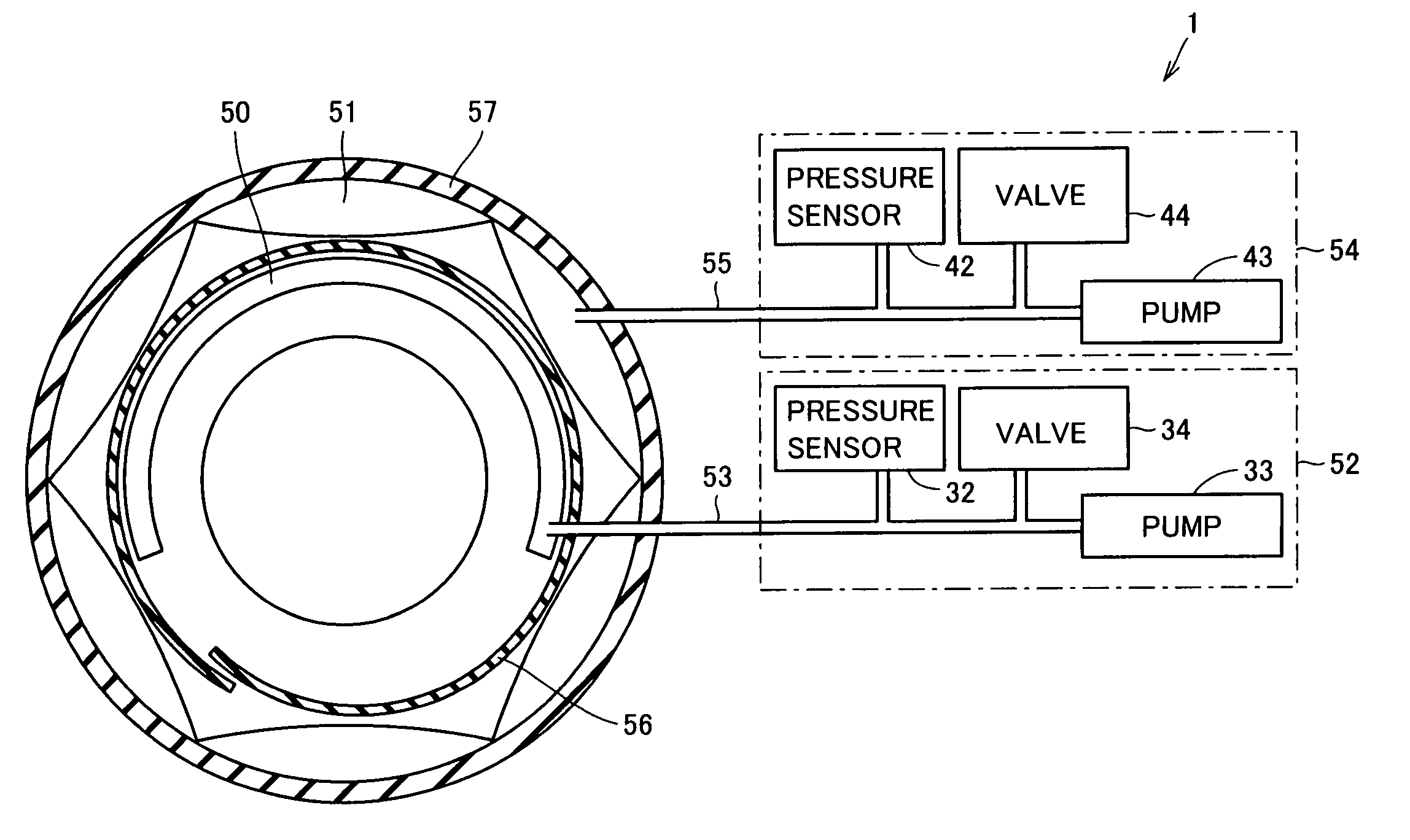 Electronic blood pressure measurement device and blood pressure measuring method