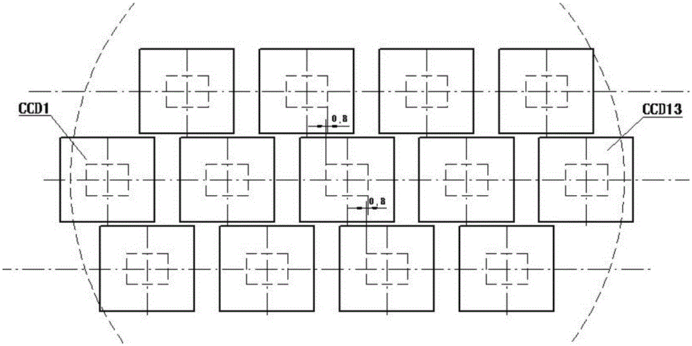 Steel mesh image registration and detection method for large-format optical measurement system