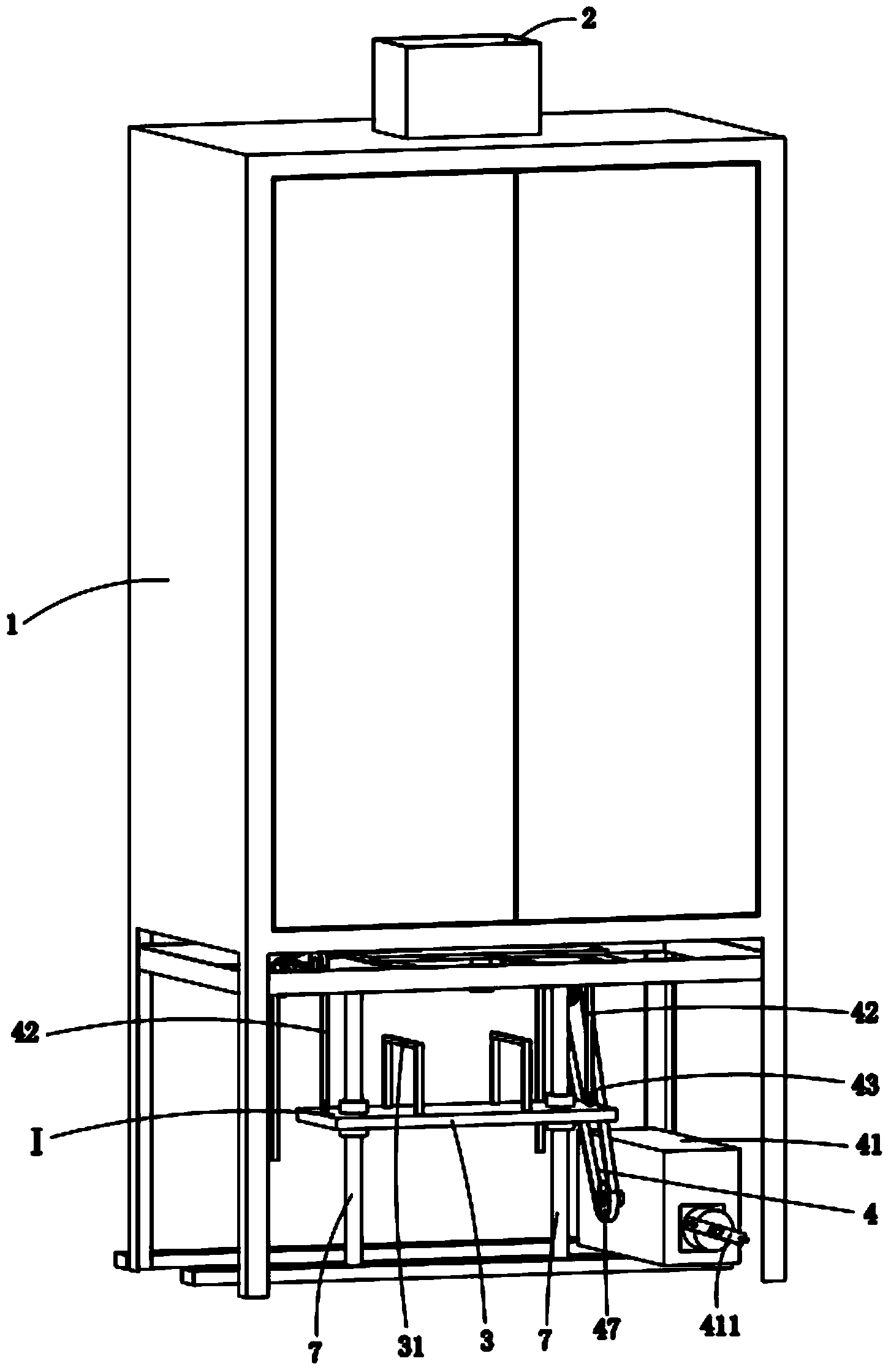 Vertical sintering furnace