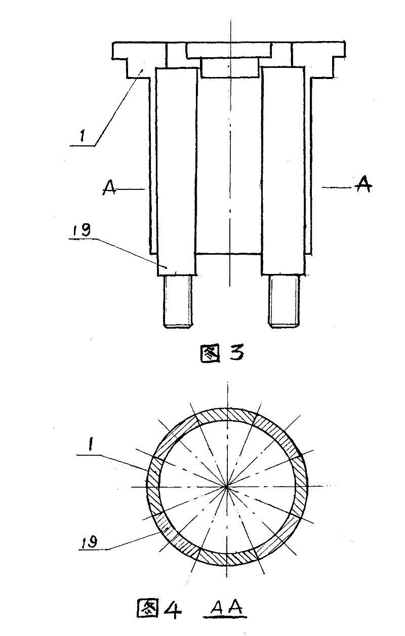 Automatic buffer device of automobile clutch