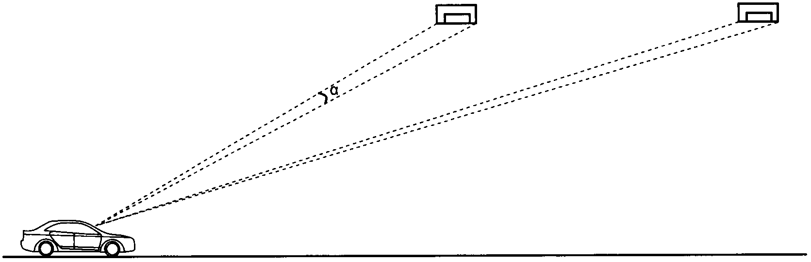 Multi-light position multi-dimensional tunnel lighting mode