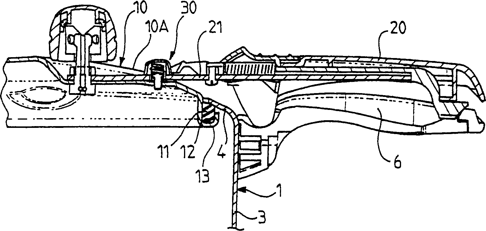 Safety device for pressure cooker with hole