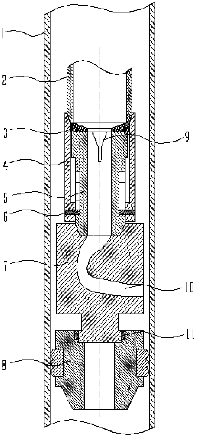 Radial horizontal well orienting device and method for operating same