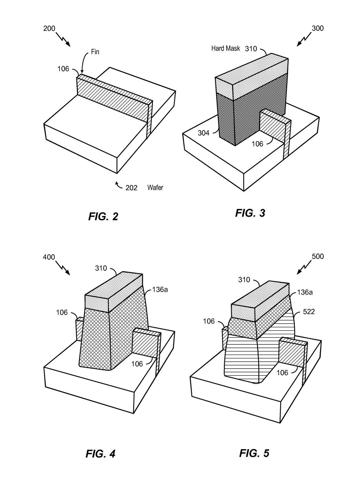 Semiconductor device having a gap defined therein