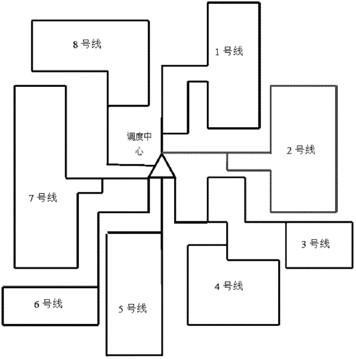 Method for designing bus system by wiring in regions