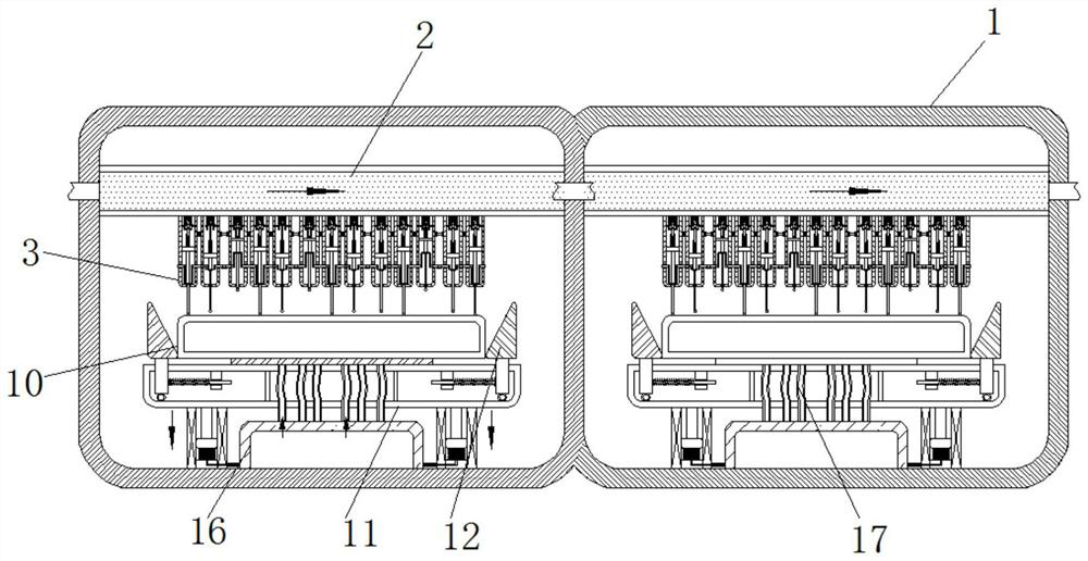 Energy-saving and environment-friendly efficient touch screen detection device