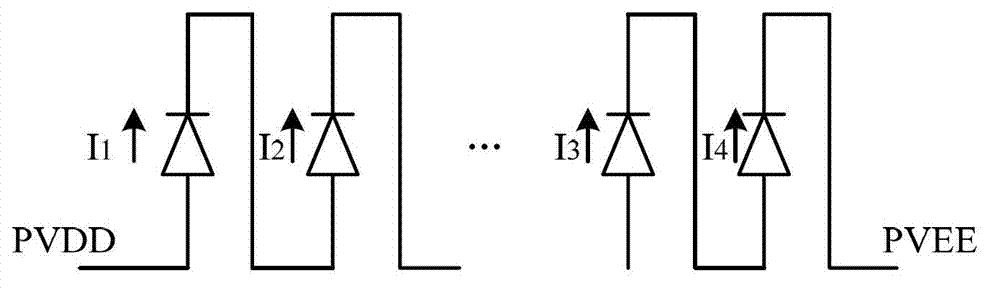 Organic light emitting diode panel and device and preparation, short-circuit detection and short-circuit reparation method of organic light emitting diode panel