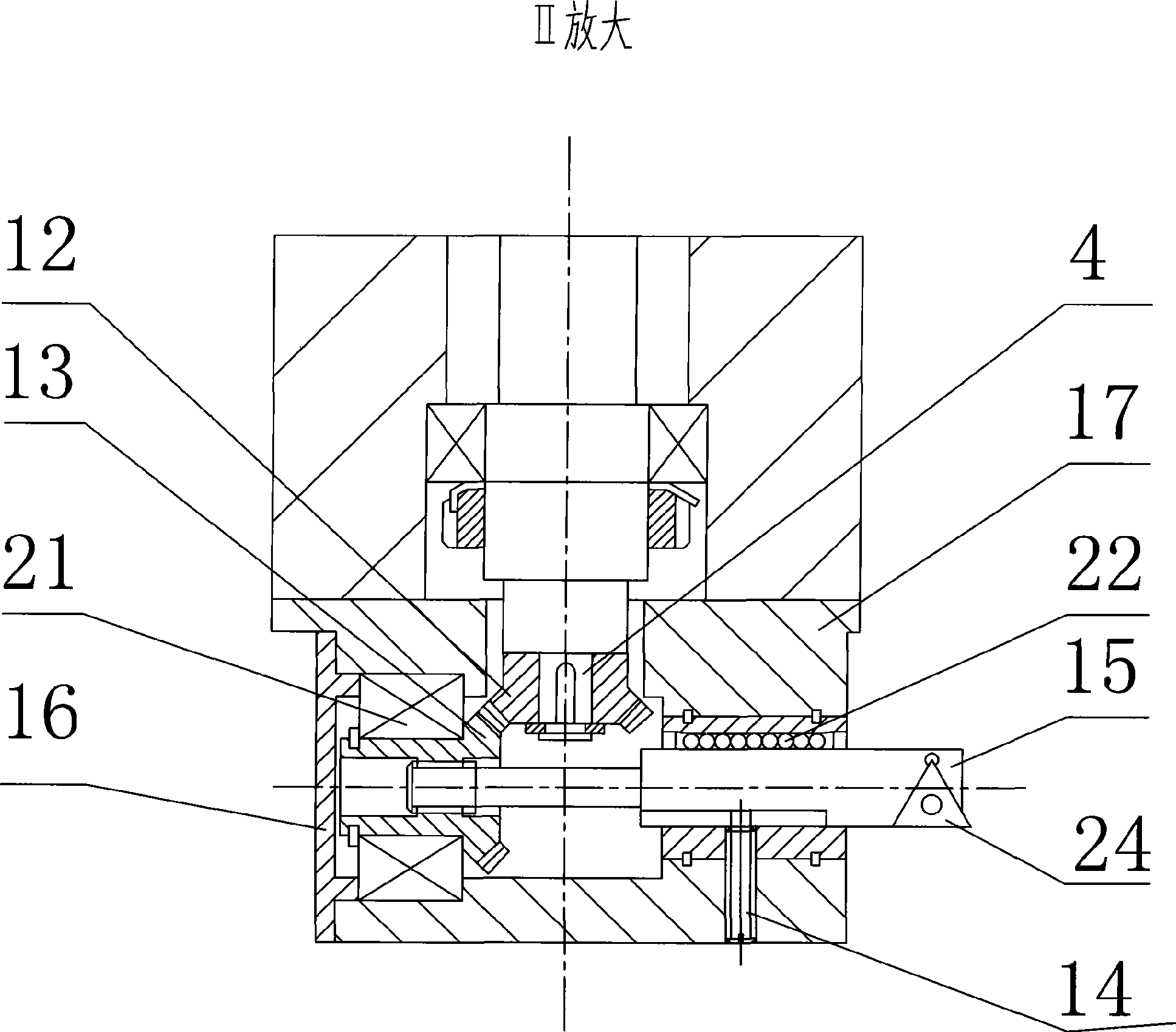 Numerically controlled machine taper-hole boring device and method