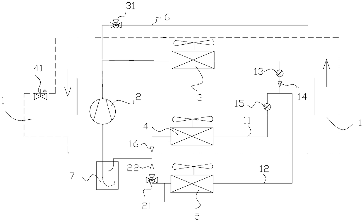 Heat pump drying system