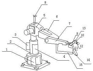 Part gripping device with self-checking function