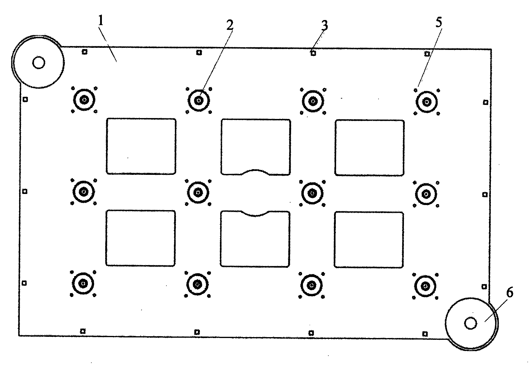 Planar-location vacuum absorption fixture used for cutting flat-plate-like parts