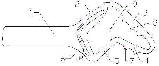 Novel sealing strip for building