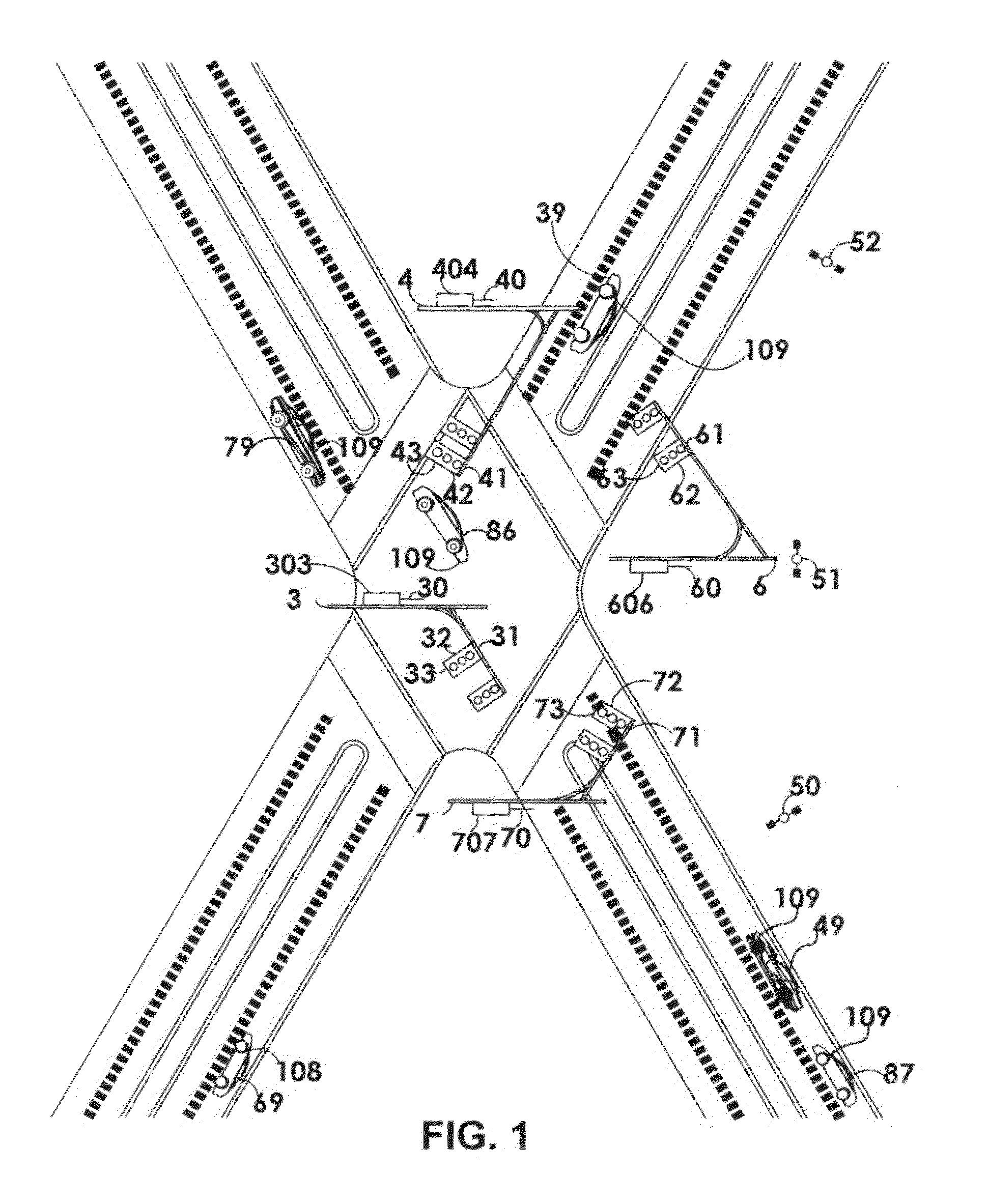 Intersection vehicle collision avoidance system