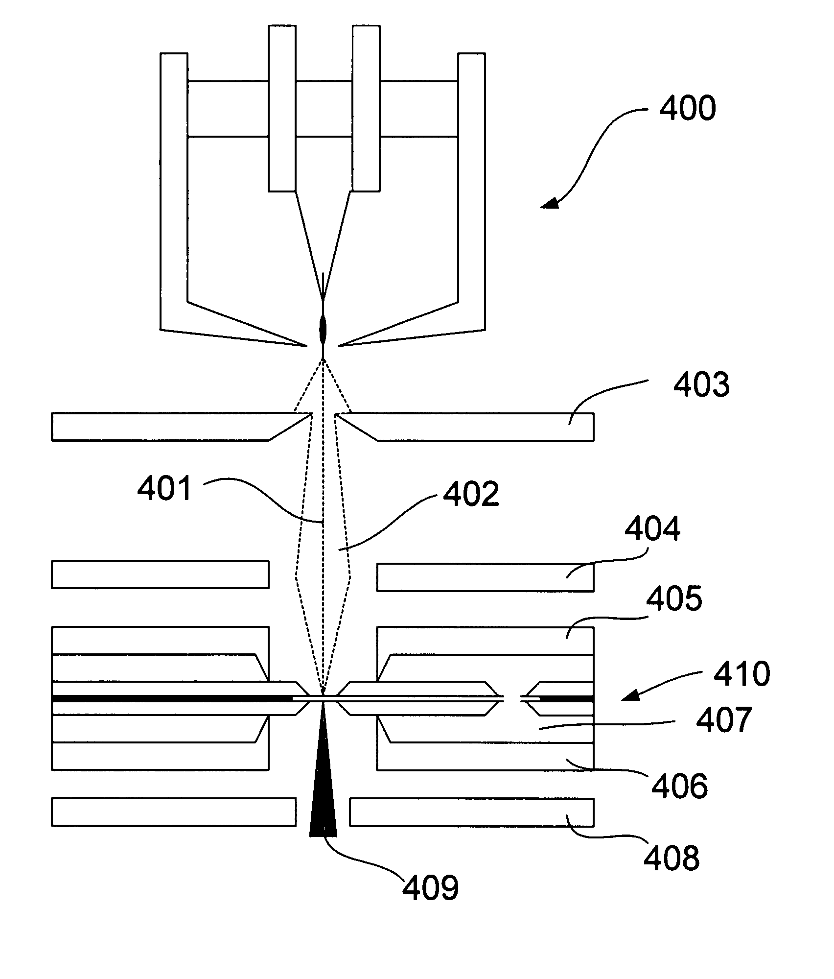 Particle-optical apparatus equipped with a gas ion source