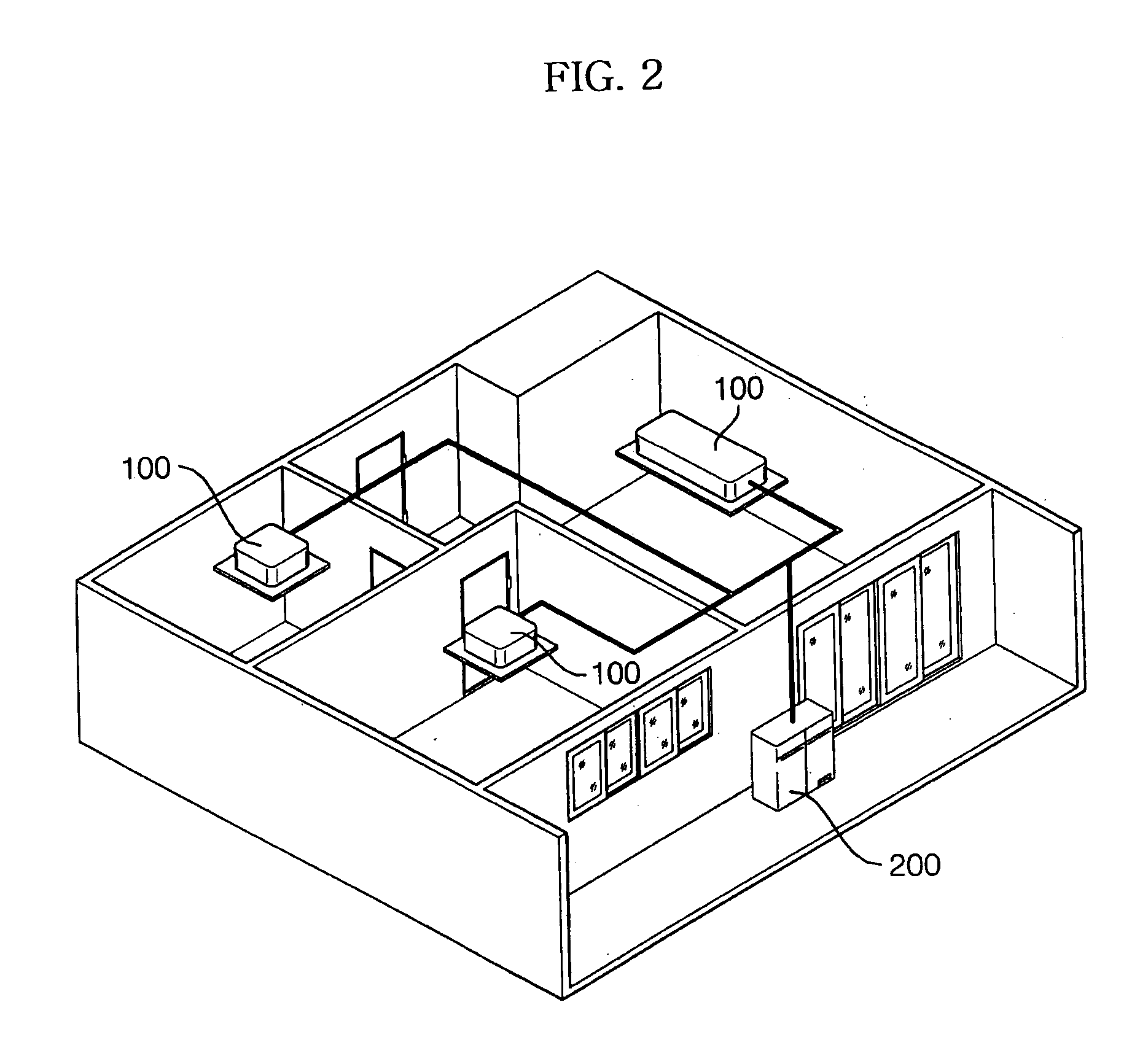 Central control system of air conditioners and method for operating the same