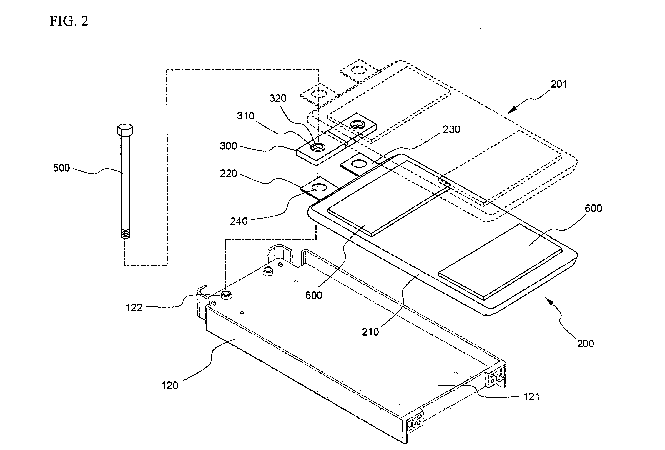 Terminal-linking member of secondary battery module