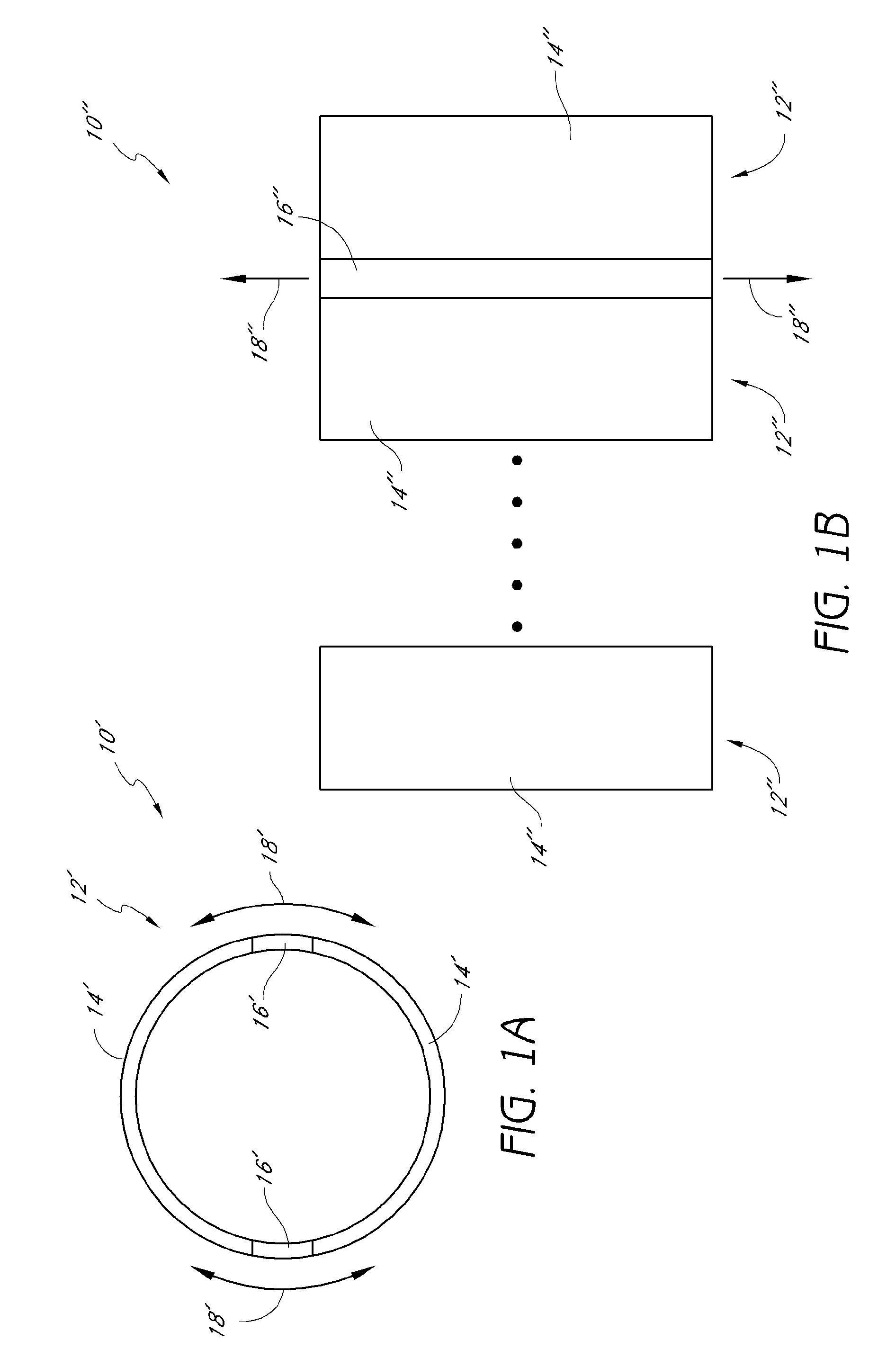 Axially nested slide and lock expandable device