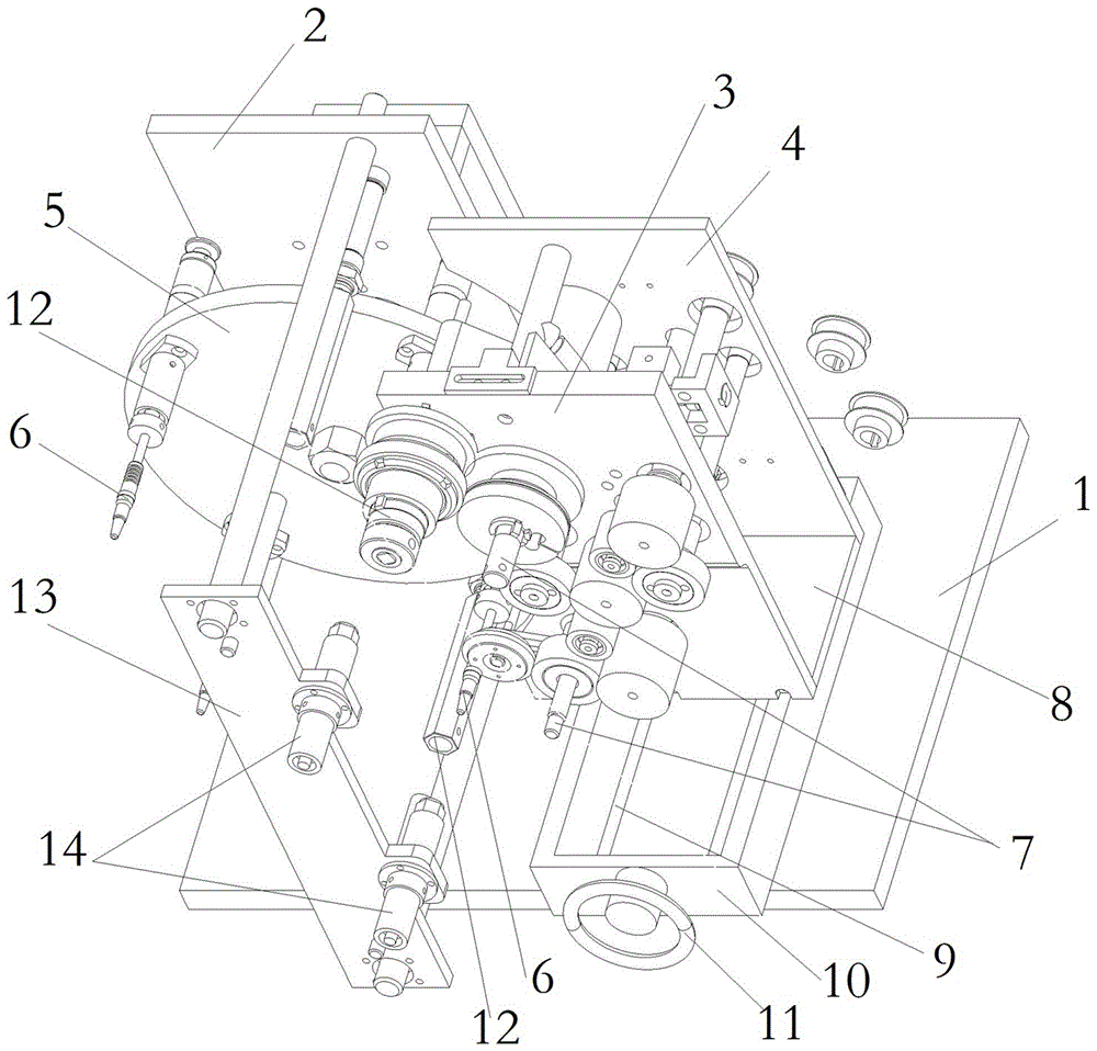 Roller Knurling Mechanism