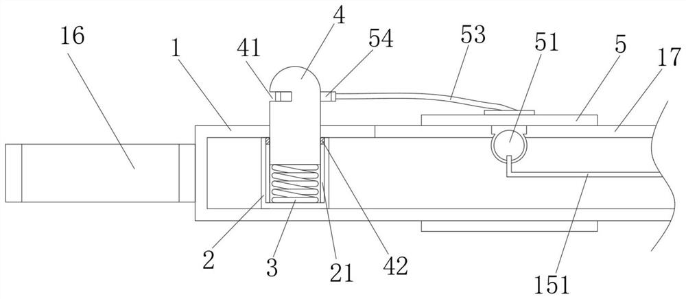 Rotatable soft tissue clamp capable of being opened and closed repeatedly and stably clamping suture needle