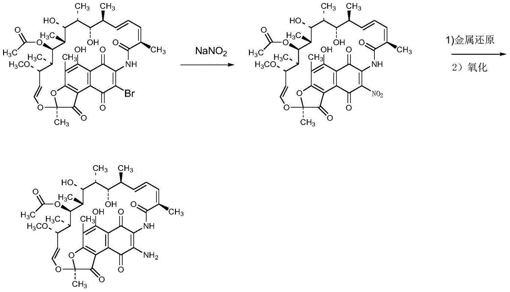 Preparation method of 3-amino-rifamycin S