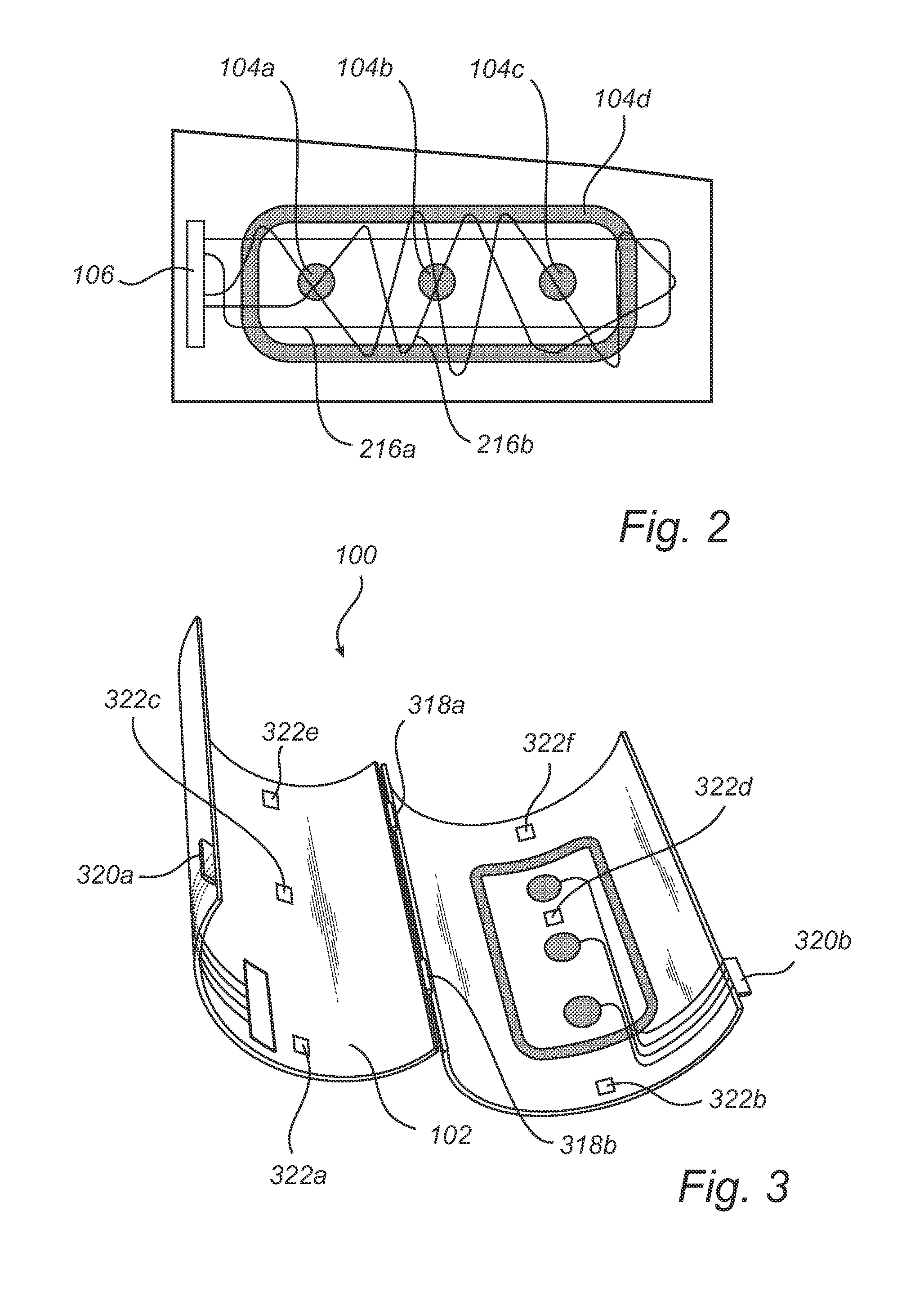 Wearable device and system for a tamper free electric stimulation of a body