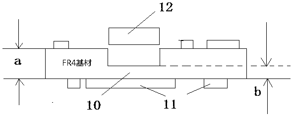 A semi-flexible printed board with a bending function and a manufacturing method thereof