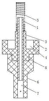 Electrostatic spraying tool for bottle body and electrostatic spraying equipment