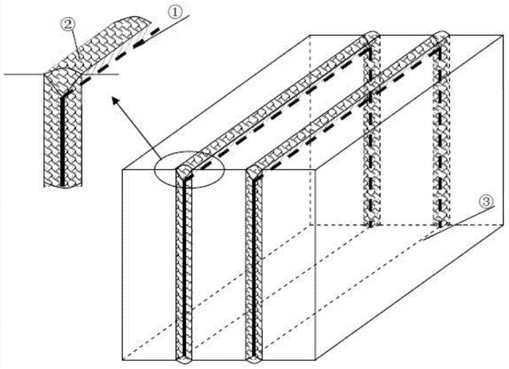 A kind of large-thickness slab manufacturing process method